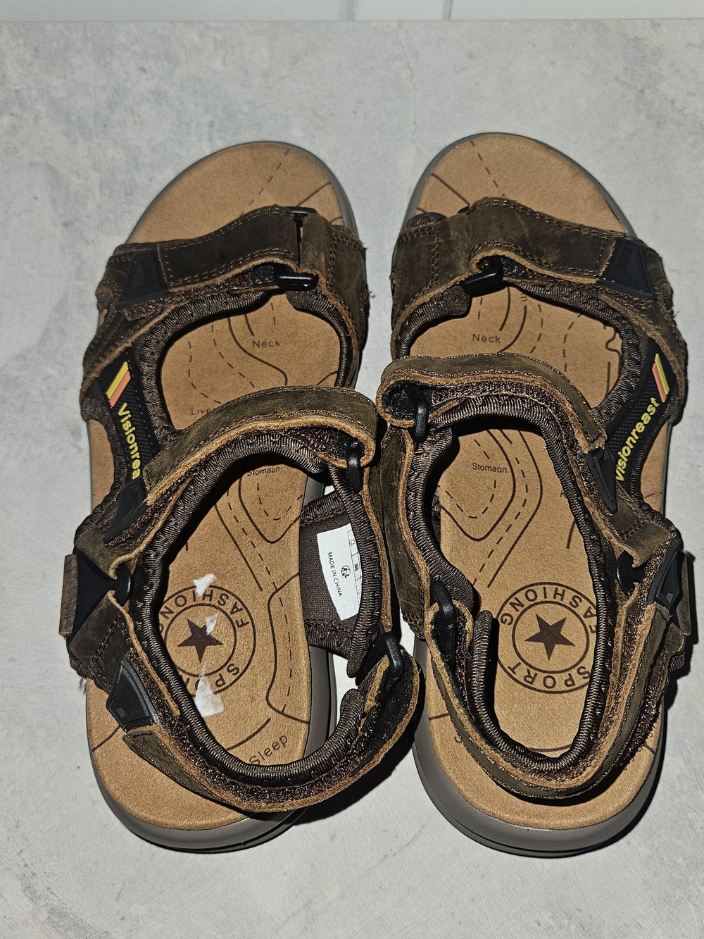 Kids Brown Outdoor Sport Sandals